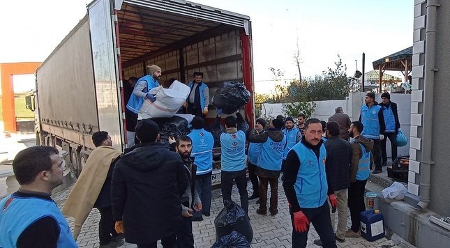 55 din görevlisi Hatay’a ulaştı