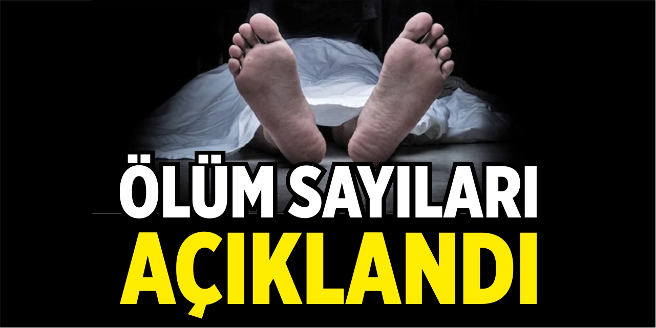 Ölüm sayıları açıklandı