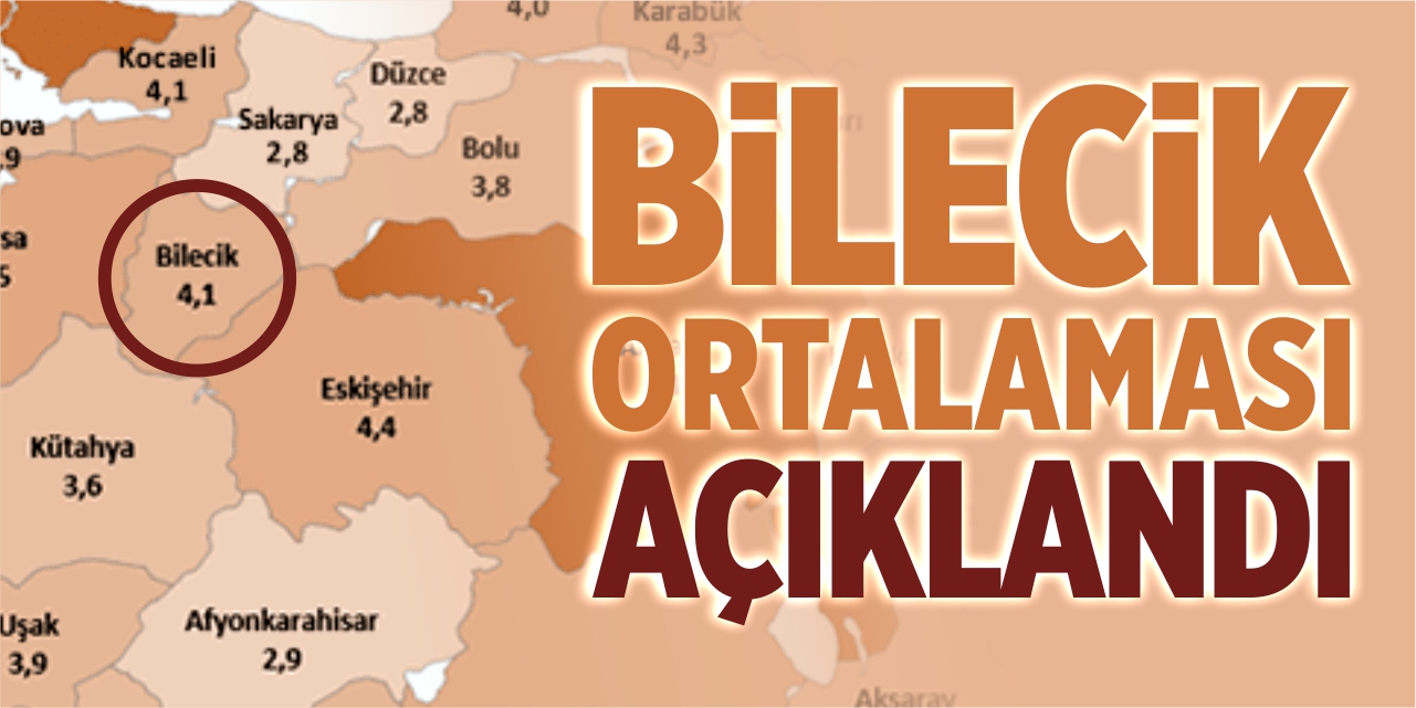 Bilecik'te bina kat sayı ortalaması açıklandı