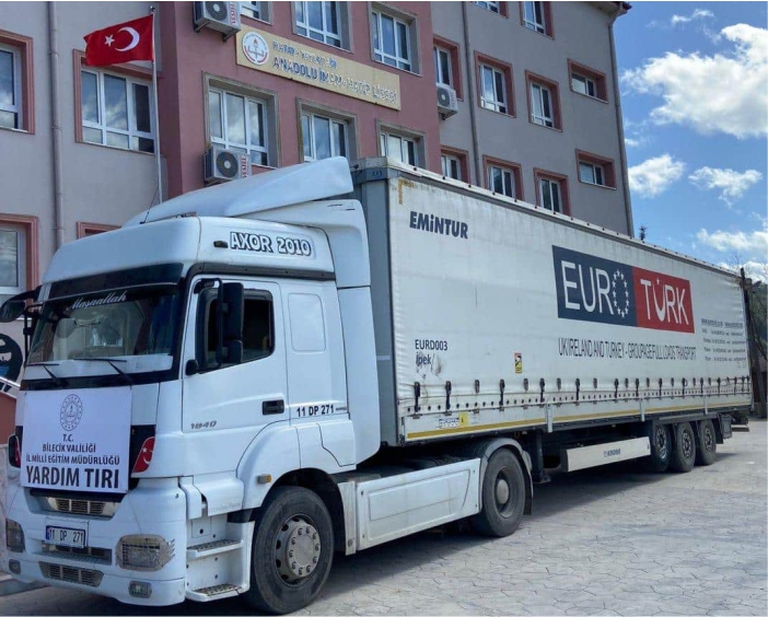 Milli Eğitim Müdürlüğü Yardım Tırı İskenderun'a Ulaştı