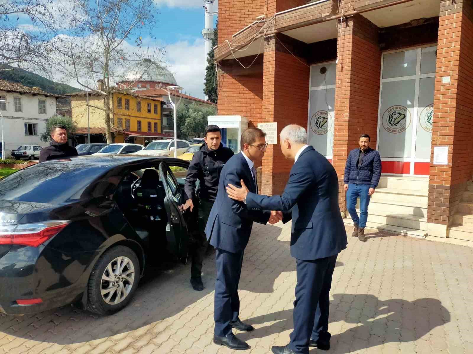 Başsavcı Olgun ile Başkan Yaman bir araya geldi