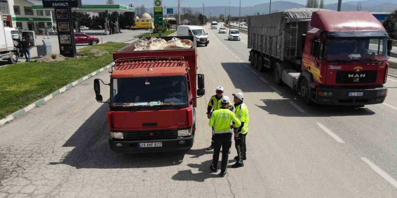 Polisten dronlu bayram denetimi