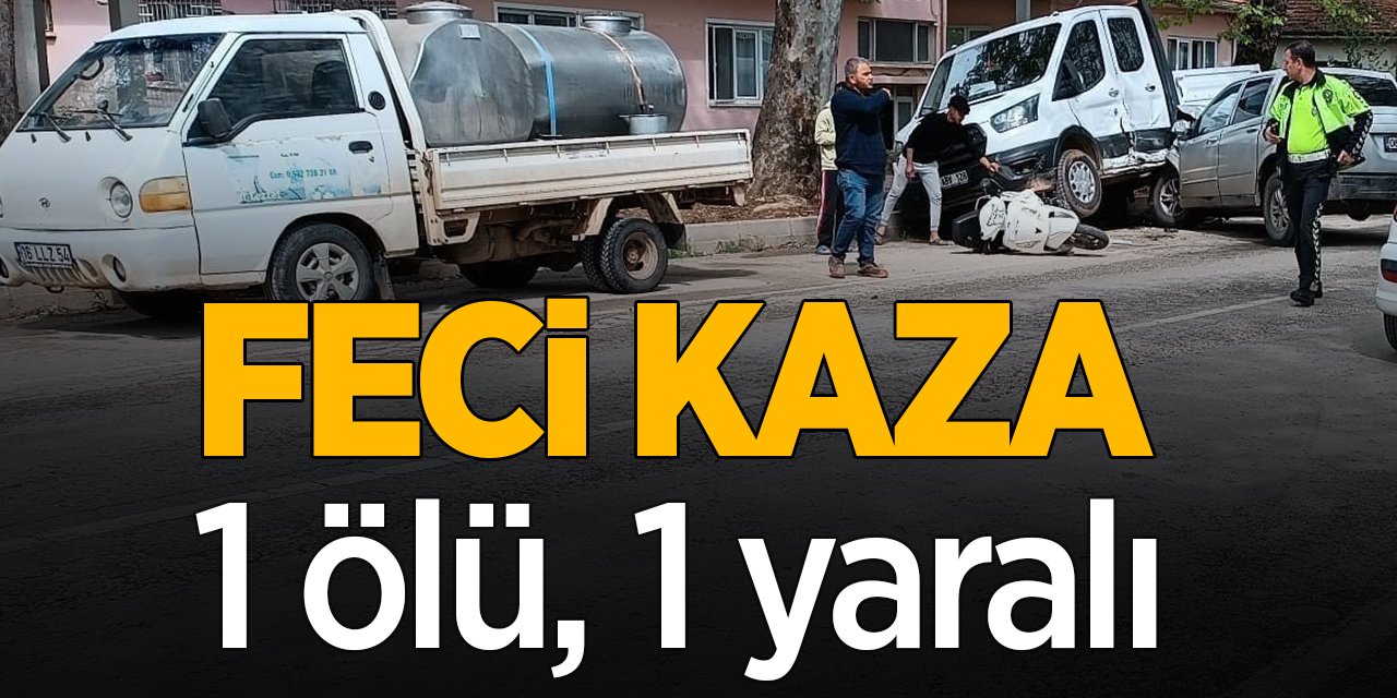 Feci kaza: 1 ölü, 1 yaralı