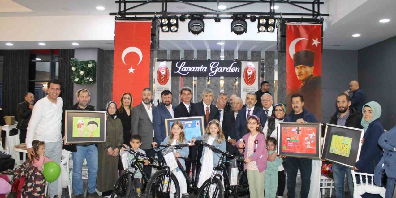 "Çocuklarımızın Gözünden Veteriner Hekimlik" temalı resim yarışmasının ödül töreni yapıldı