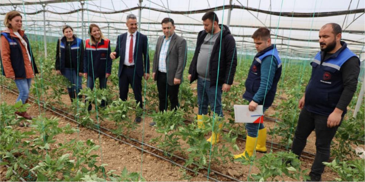 Müdür Yoldaş üreticilerle buluştu