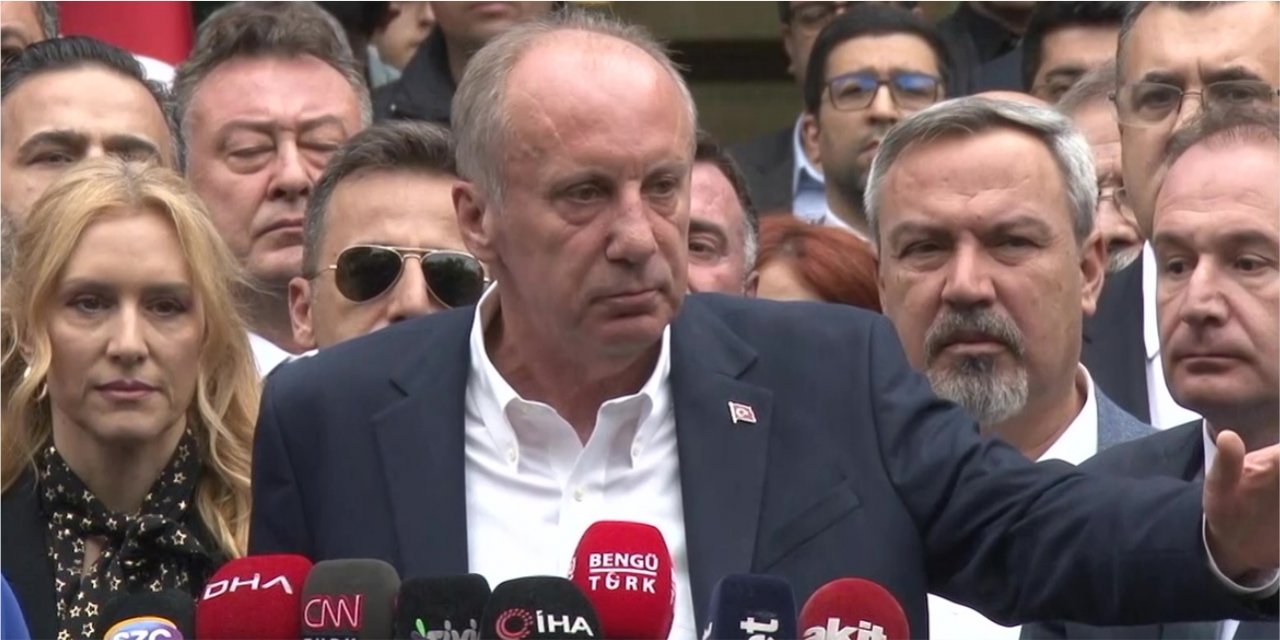 Muharrem İnce adaylıktan çekildi