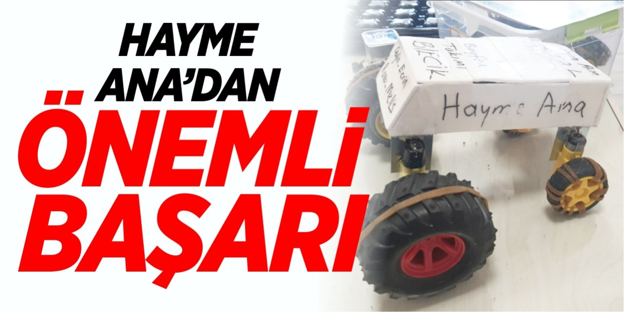 Hayme Ana'dan önemli başarı