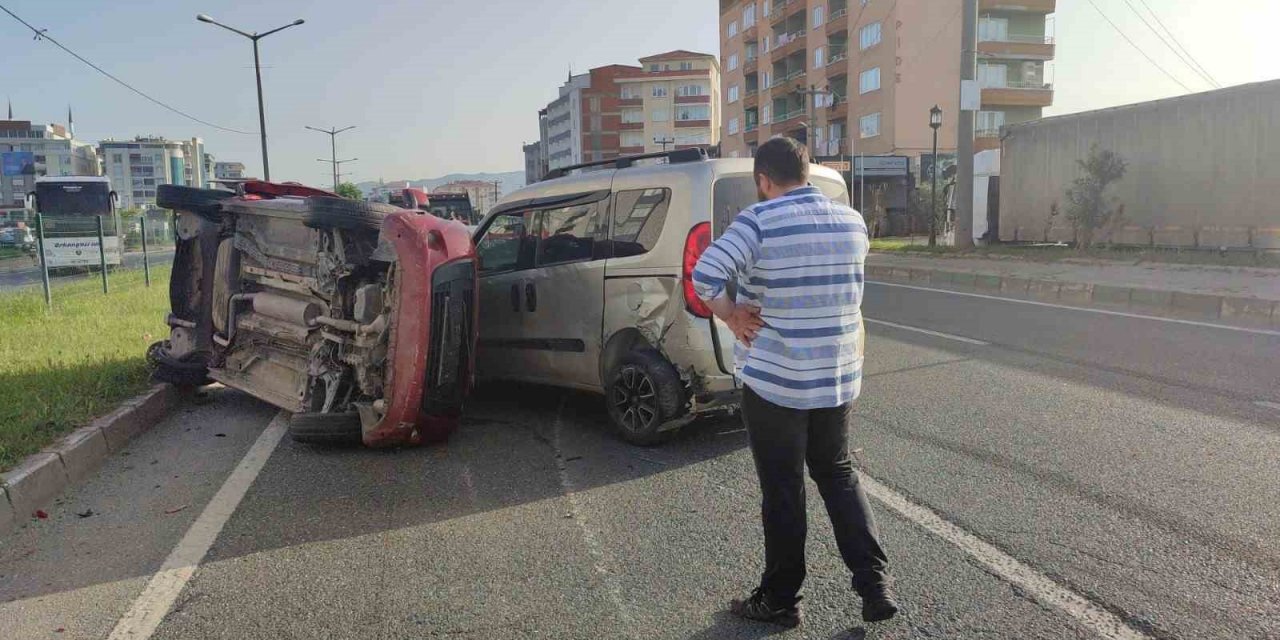 Yol verme tartışması kazayla sonuçlandı