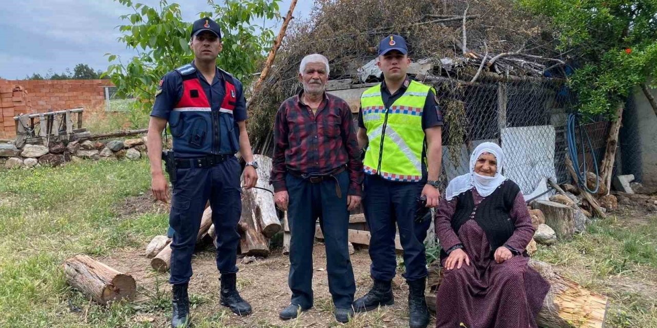 Kaybolan küçükbaş hayvanları jandarma buldu