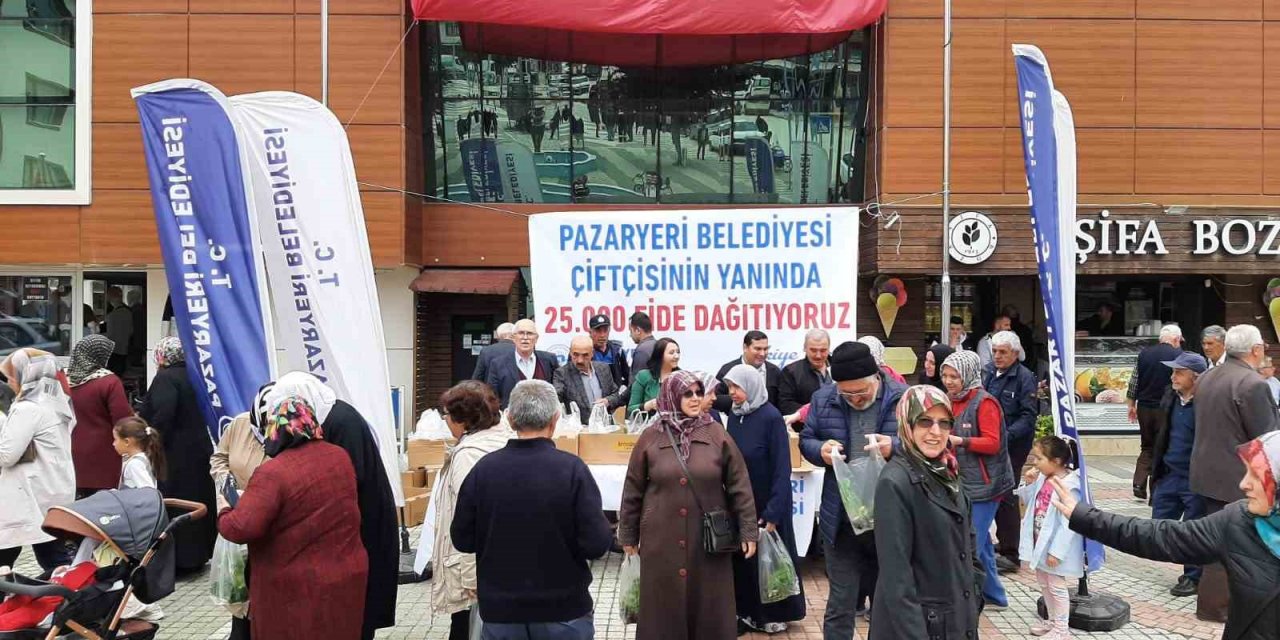 Pazaryeri Belediyesinden çiftçiye destek