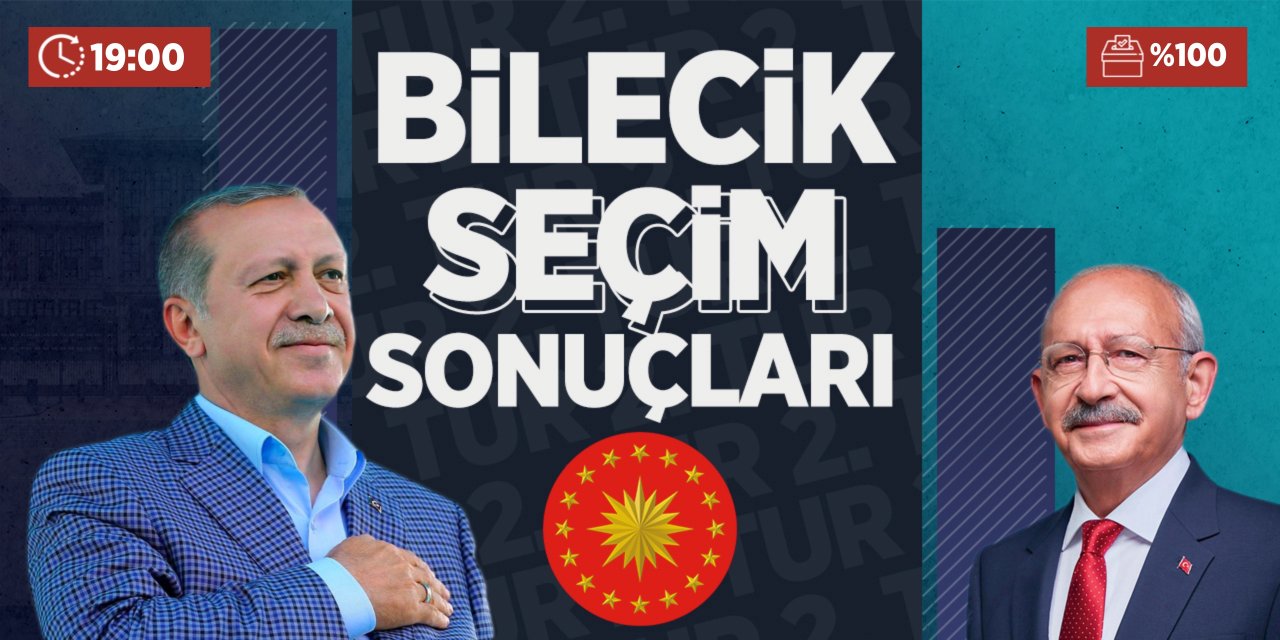 Bilecik 2. Tur Seçim Sonuçları: Cumhurbaşkanlığı Seçim Sonucu Oy Oranları