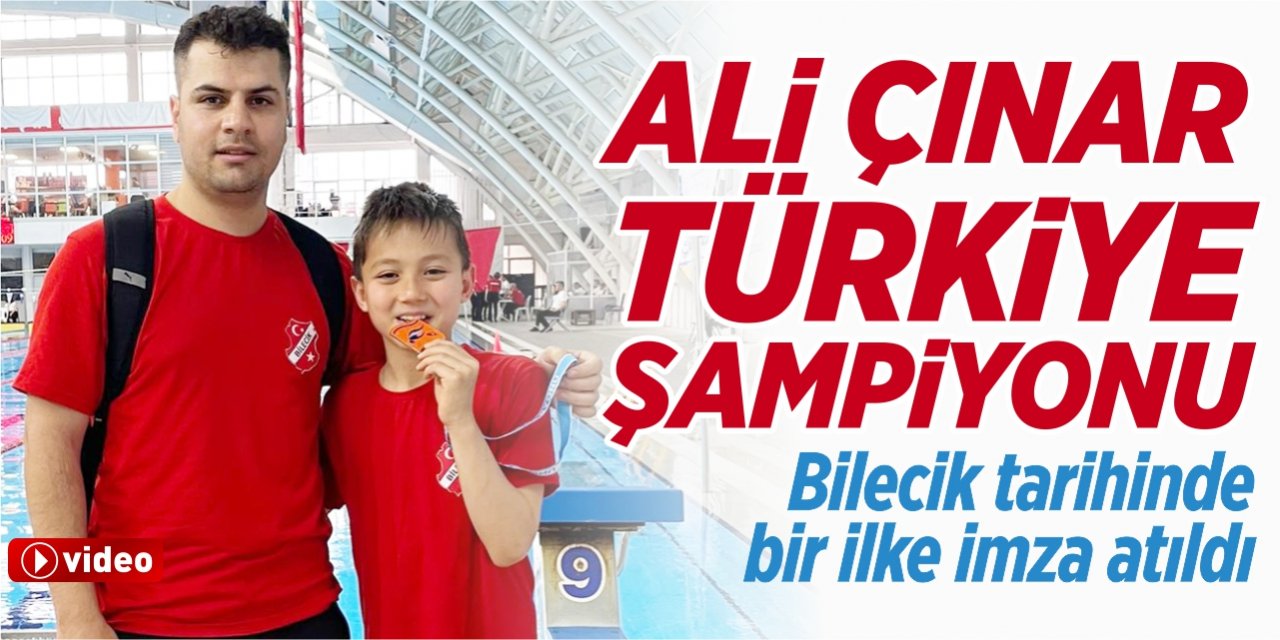 Ali Çınar, Türkiye Şampiyonu oldu