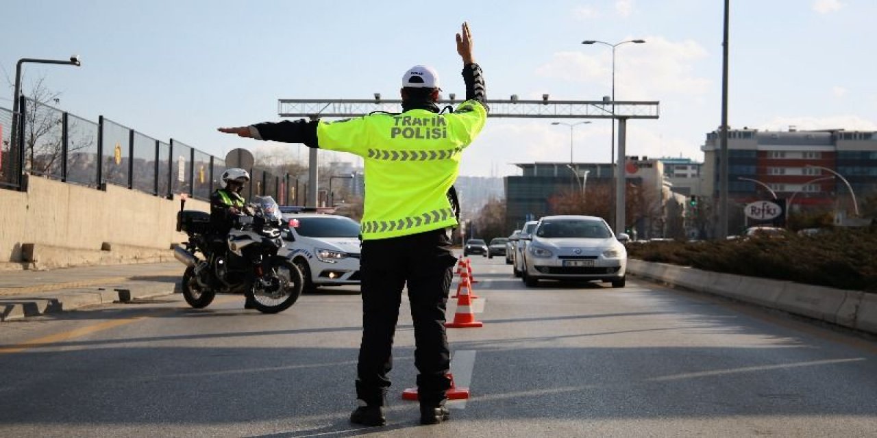 238 araç trafikten men edildi