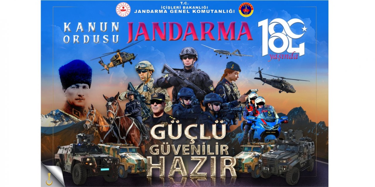 Kanun Ordusu Jandarma 184 yaşında