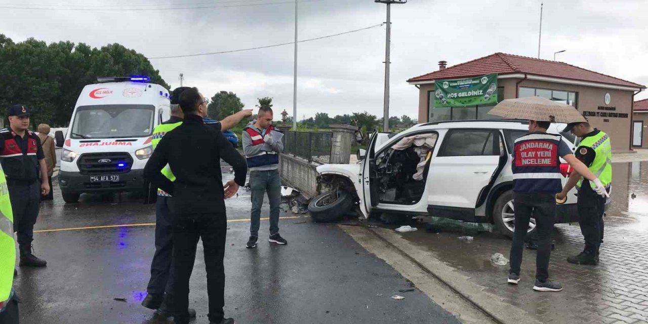 Kızını sınava götürürken yaptığı kazada öldü