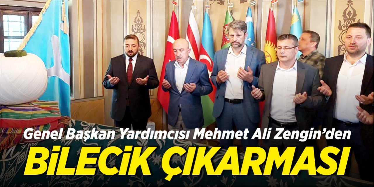 Genel Başkan Yardımcısı Mehmet Ali Zengin’den Bilecik çıkarması