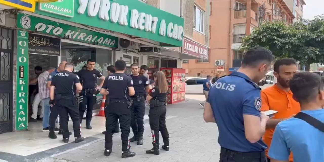 Bıçaklar konuştu, baba-oğul yaralandı