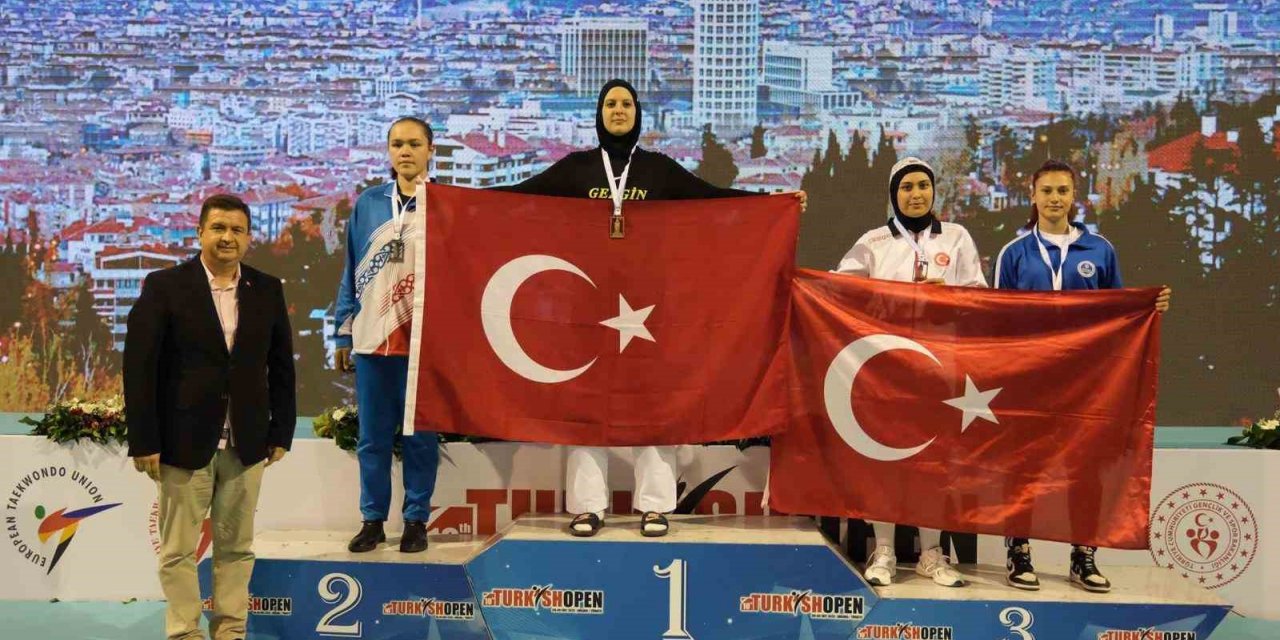 10. Uluslararası Türkiye Taekwondo Turnuvası’nda Milli Takım seçmesine ismini yazdırdı