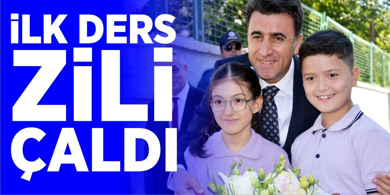 İlk ders zili çaldı!