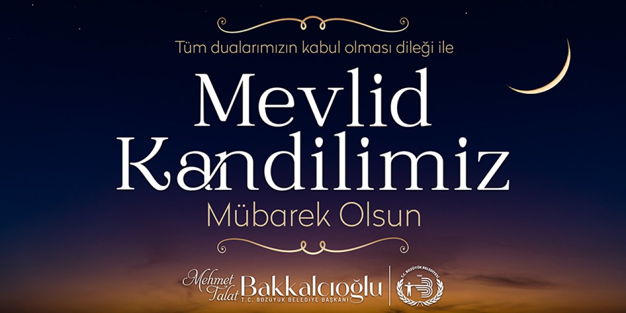 Bozüyük Belediye Başkanlığı Mevlid Kandili