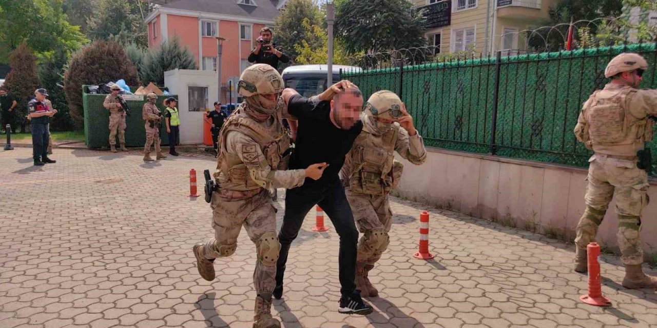 Terkinler çetesi üyeleri adliyeye böyle getirildi