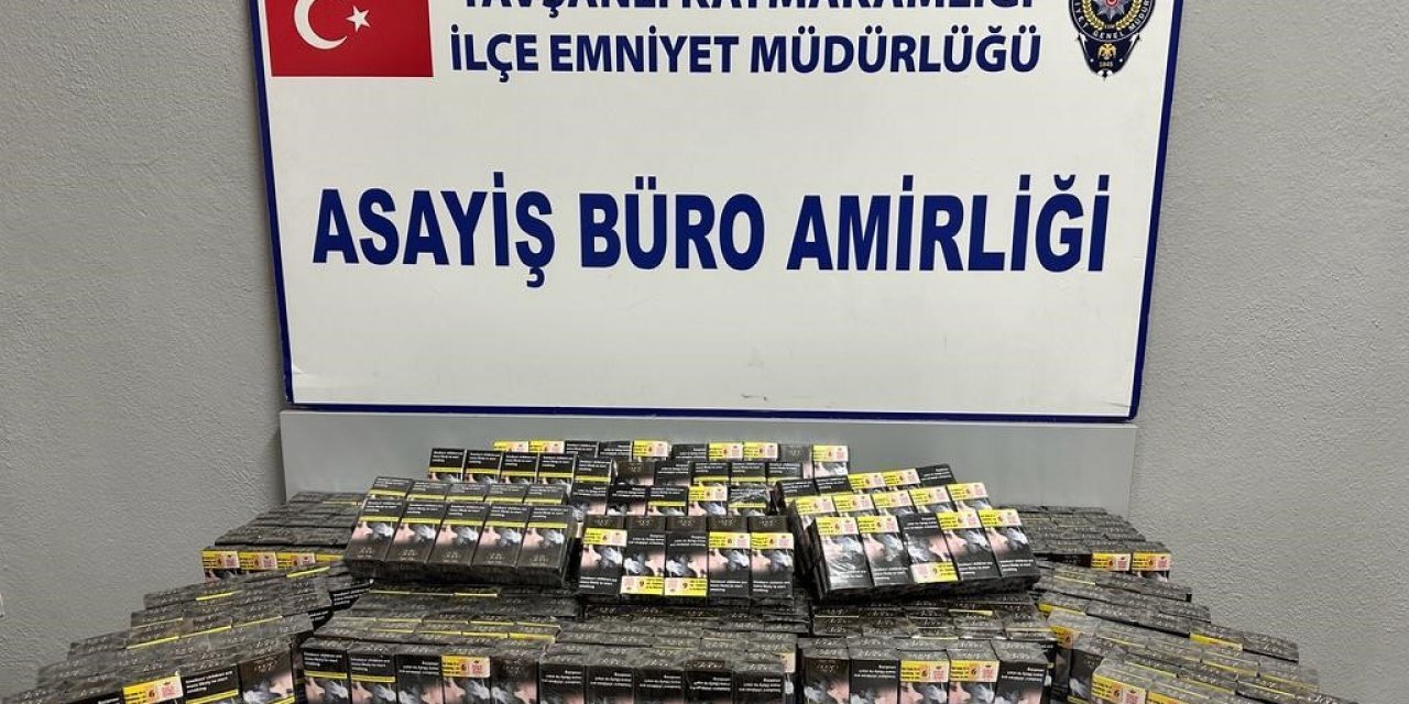 11 Bin 400 Adet Kaçak Sigara Çıktı