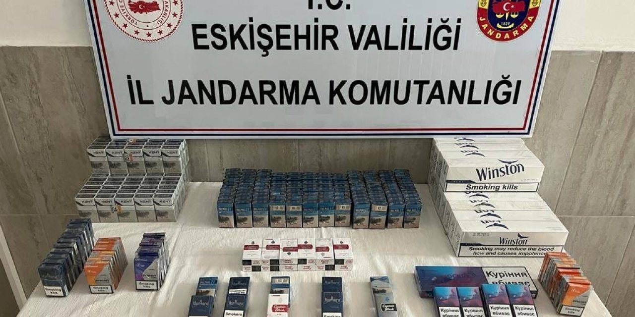 Kaçak Sigara Satan Şahsa Jandarmadan Operasyon