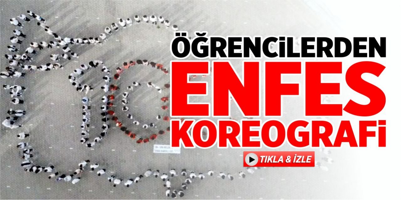 Öğrencilerden enfes koreografi