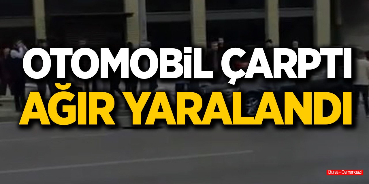 Otomobilin Çarptığı Genç Kız Ağır Yaralandı