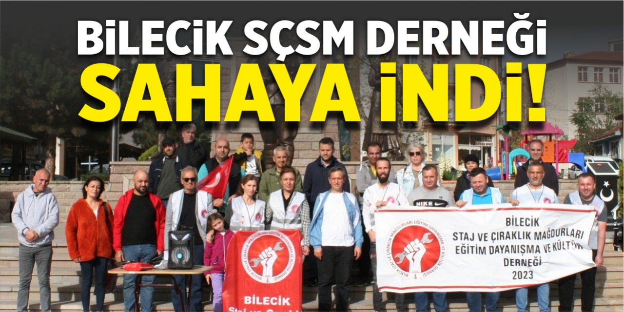 Bilecik SÇSM Derneği sahaya indi