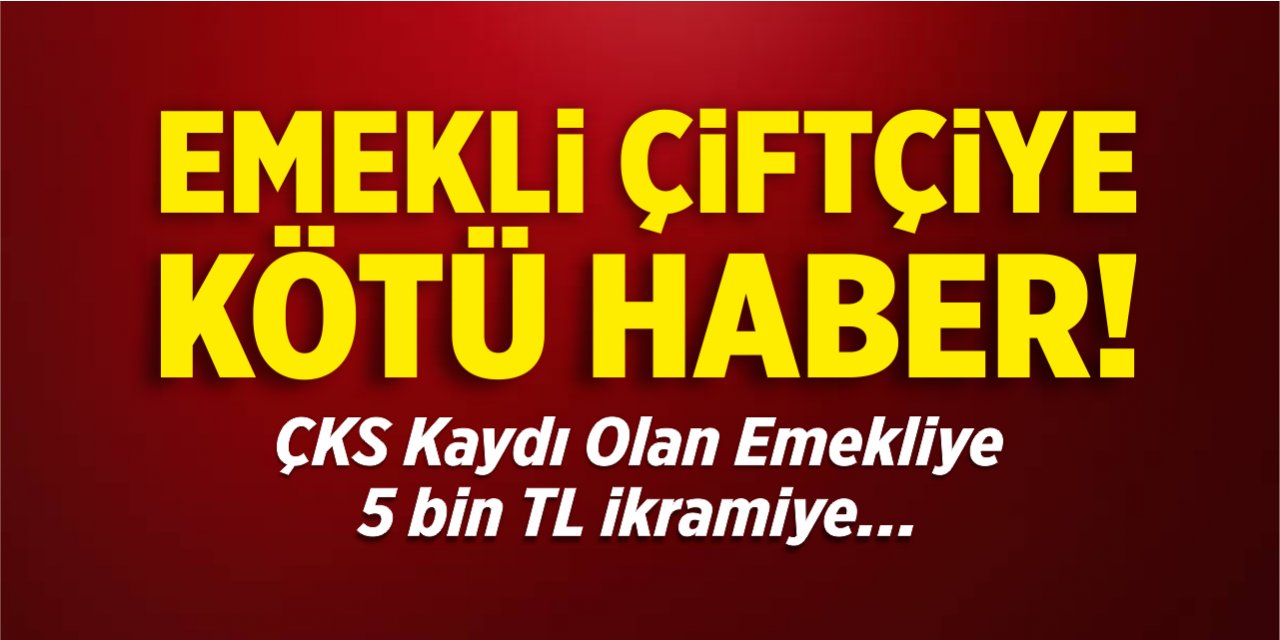 Emekli çiftçiye kötü haber!