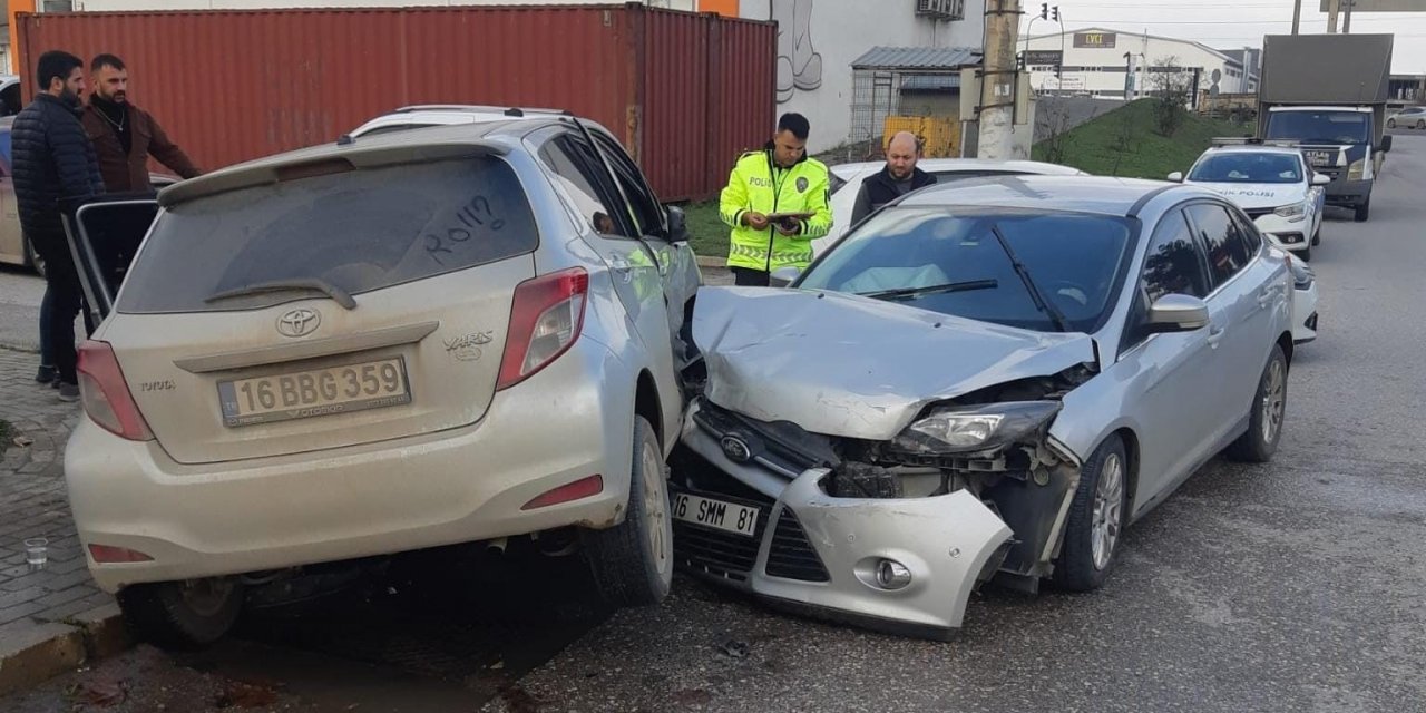 Trafik Kazasında 1 Kişi Yaralandı