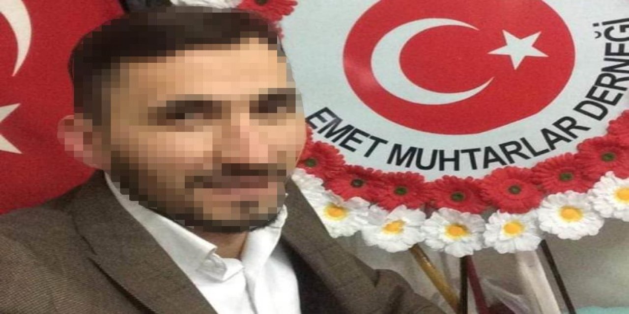 Katil Zanlısı Muhtar Tutuklandı