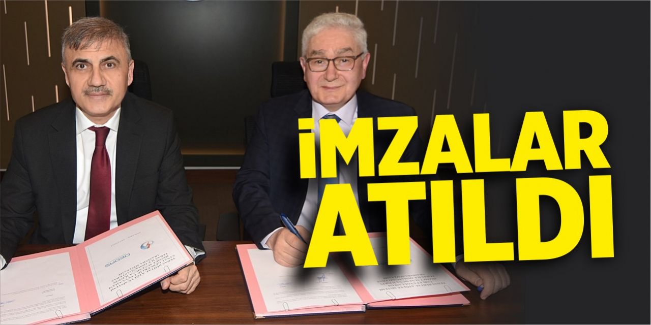 İmzalar atıldı