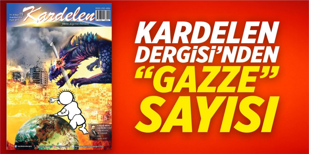 Kardelen Dergisi'nden "Gazze" sayısı