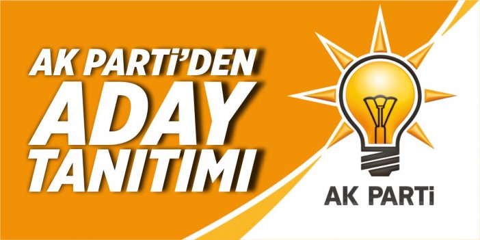 Ak Partiden Aday Tanıtımı