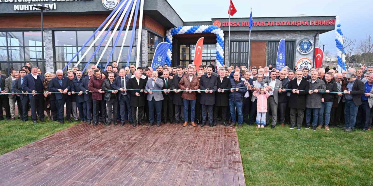 Bursa’da Muhtarlara Modern Tesis