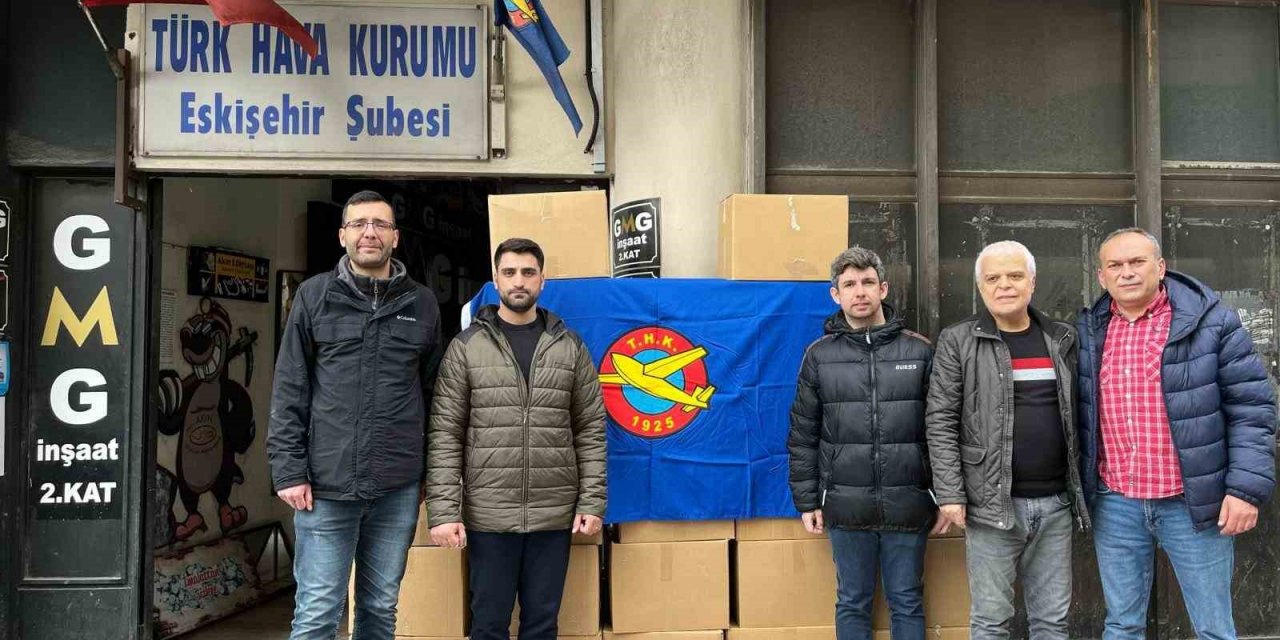 Türk Hava Kurumu’ndan Depremzedelere Ramazan Kolisi Yardımı