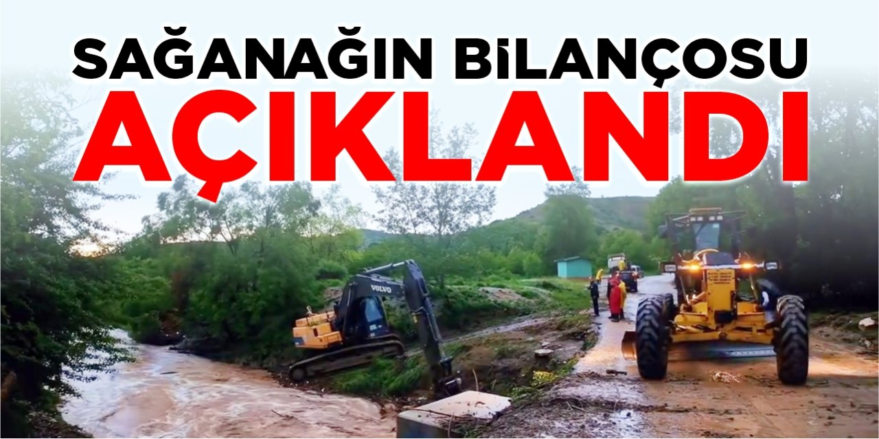 Bilecik’te sağanağın bilançosu açıklandı