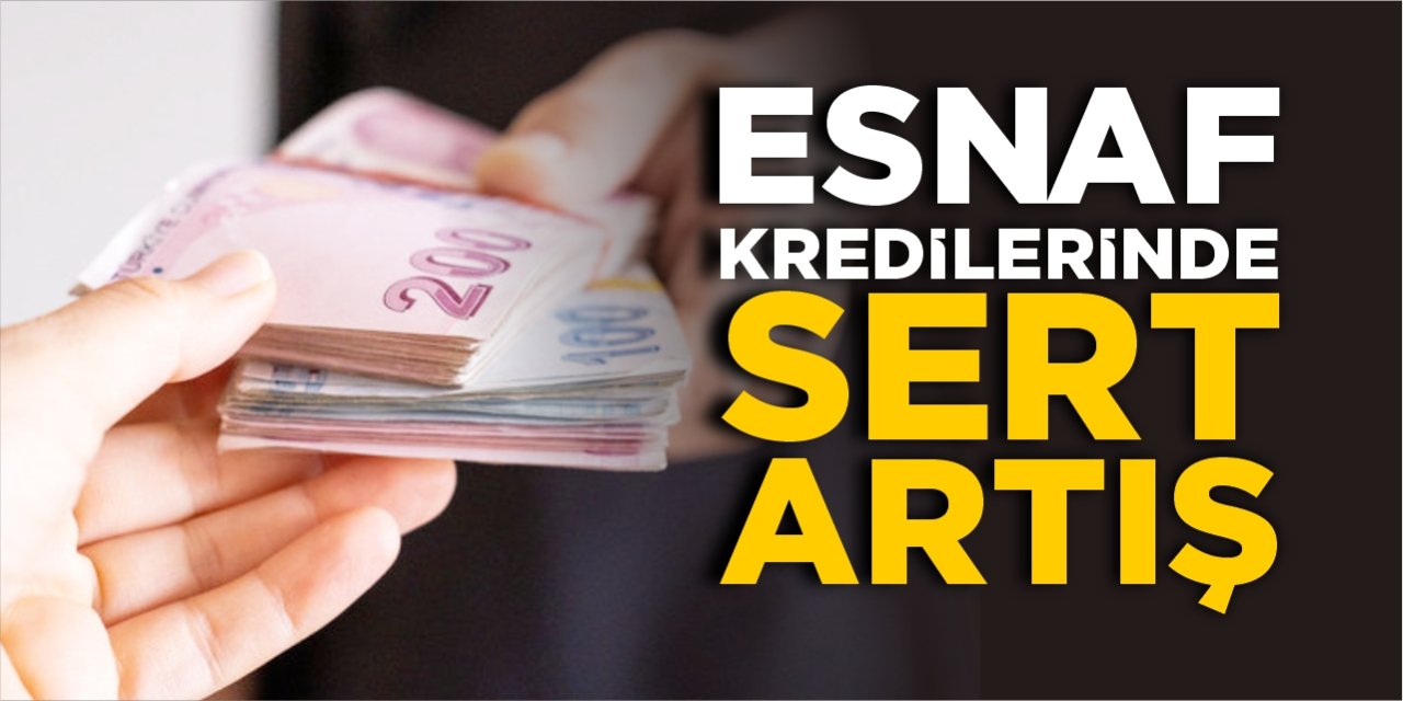 Esnaf kredilerinde sert artış!