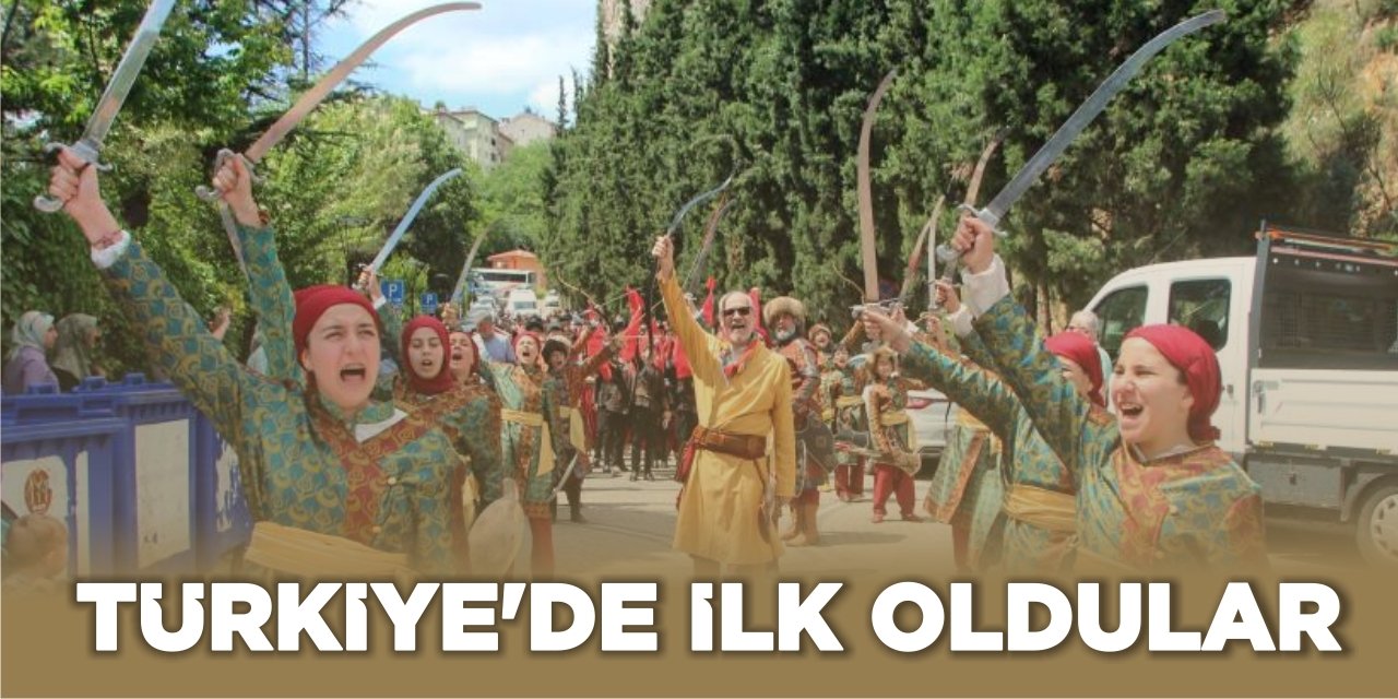 Türkiye'de ilk oldular