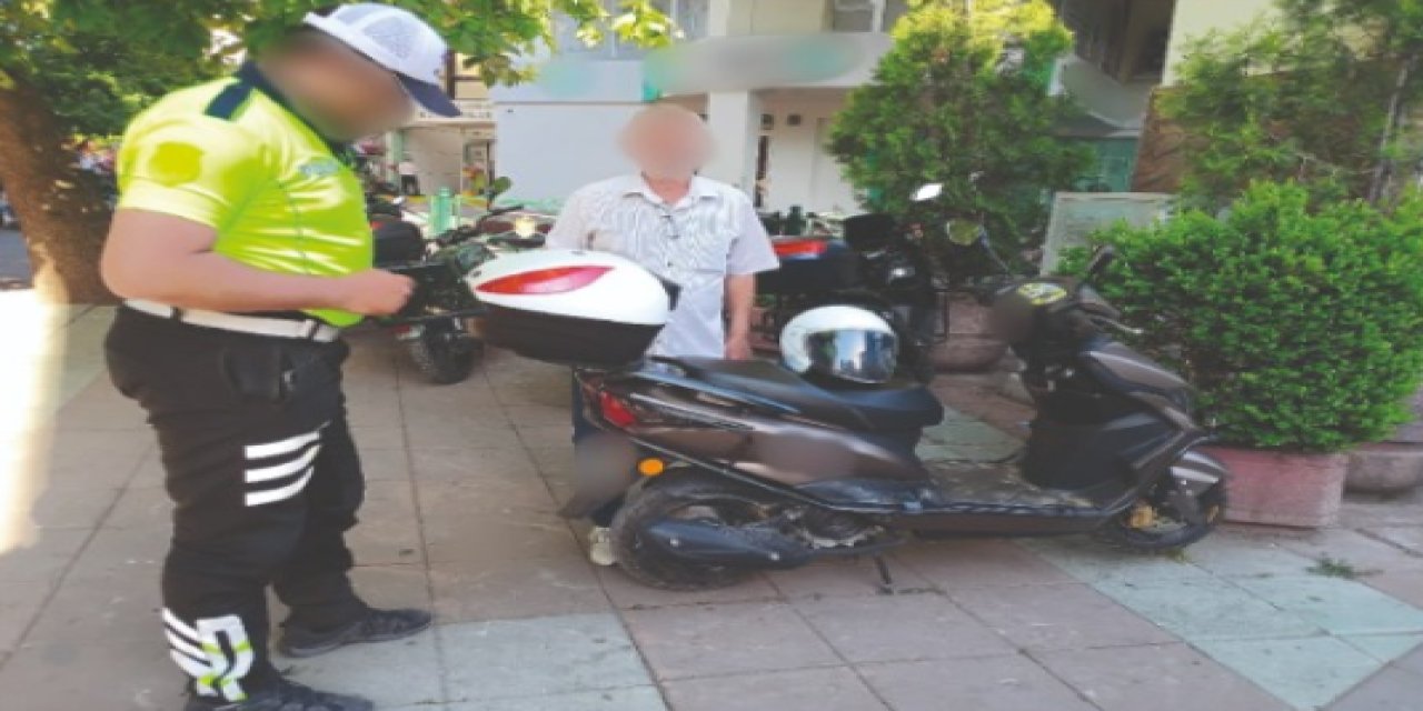 17 Motosiklet Sürücüsüne Ceza Yazıldı