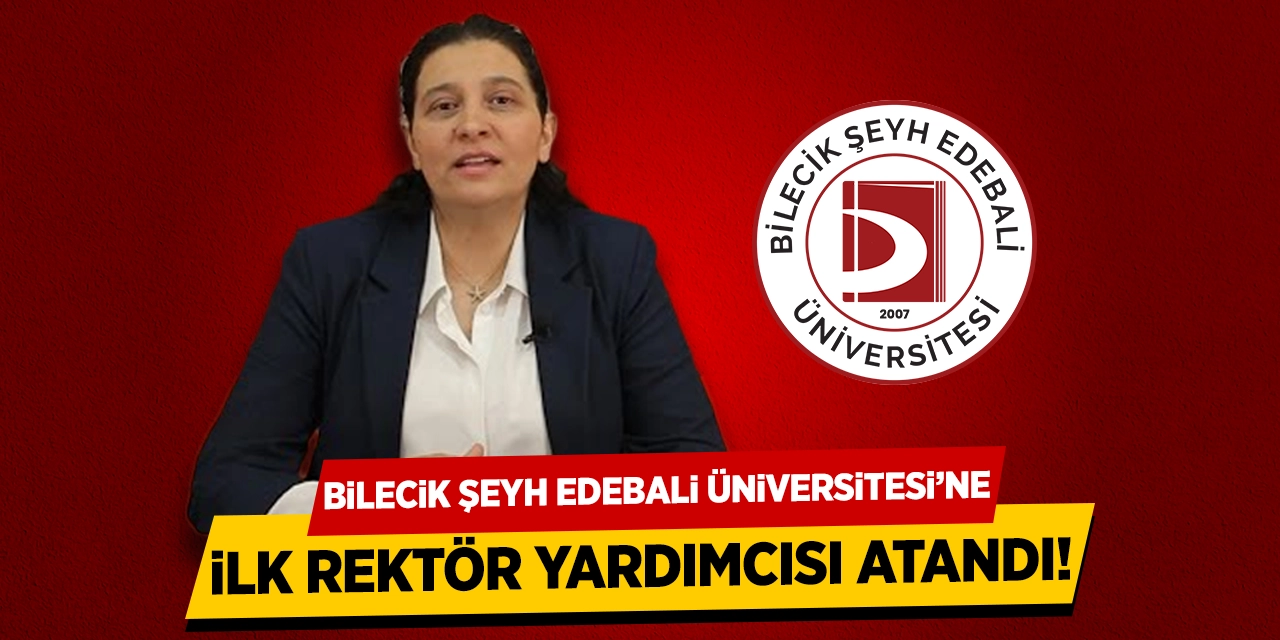 İlk rektör yardımcısı atandı