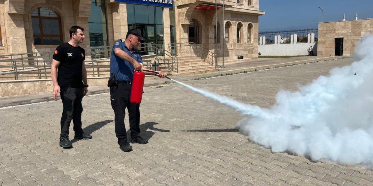 İtfaiyeden Gerçekçi Tatbikat