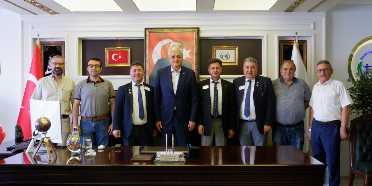 Bozüyük Rotary Kulübü, Başkan Bakkalcıoğlu'nu Ziyaret Etti