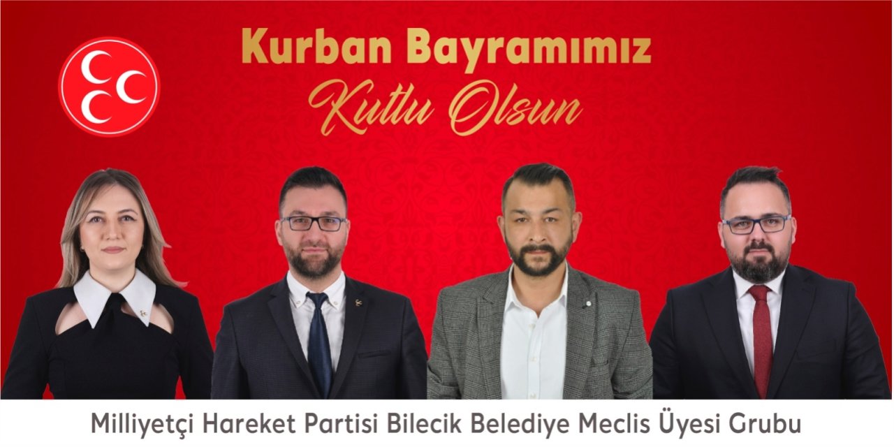 MHP BİLECİK BELEDİYE MECLİSİ ÜYELERİ BAYRAM KUTLAMASI