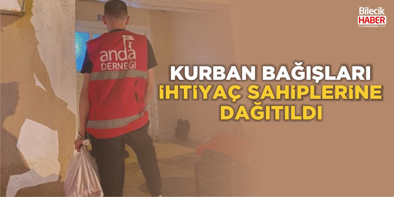 Kurban bağışları ihtiyaç sahiplerine dağıtıldı