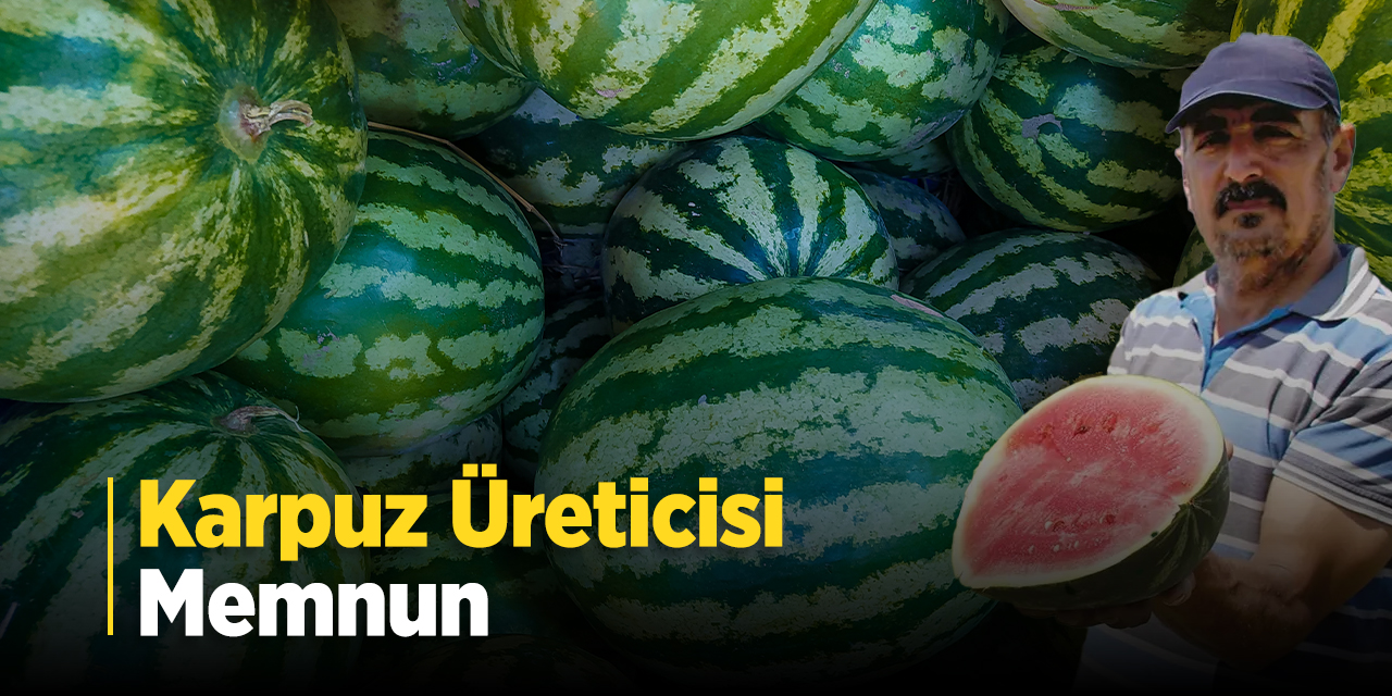 Karpuz Üreticisi Memnun