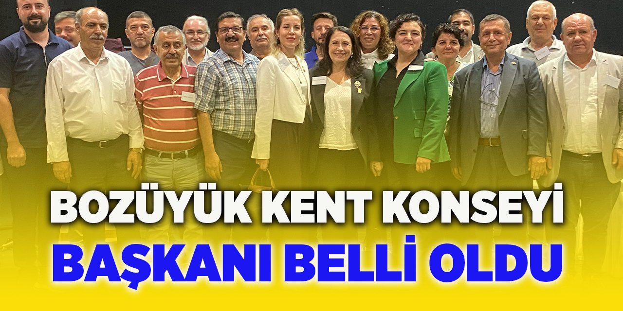 Bozüyük Kent Konseyi Başkanı Belli Oldu