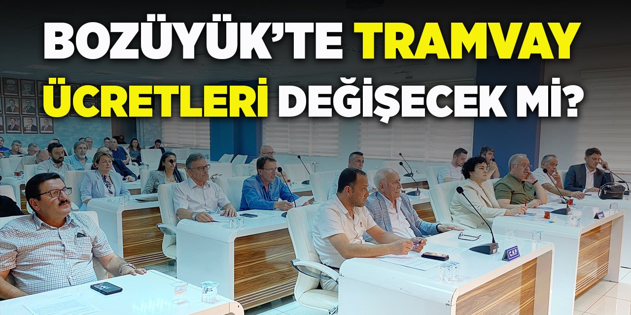 Bozüyük'te Tramvay Ücretleri Değişecek mi?